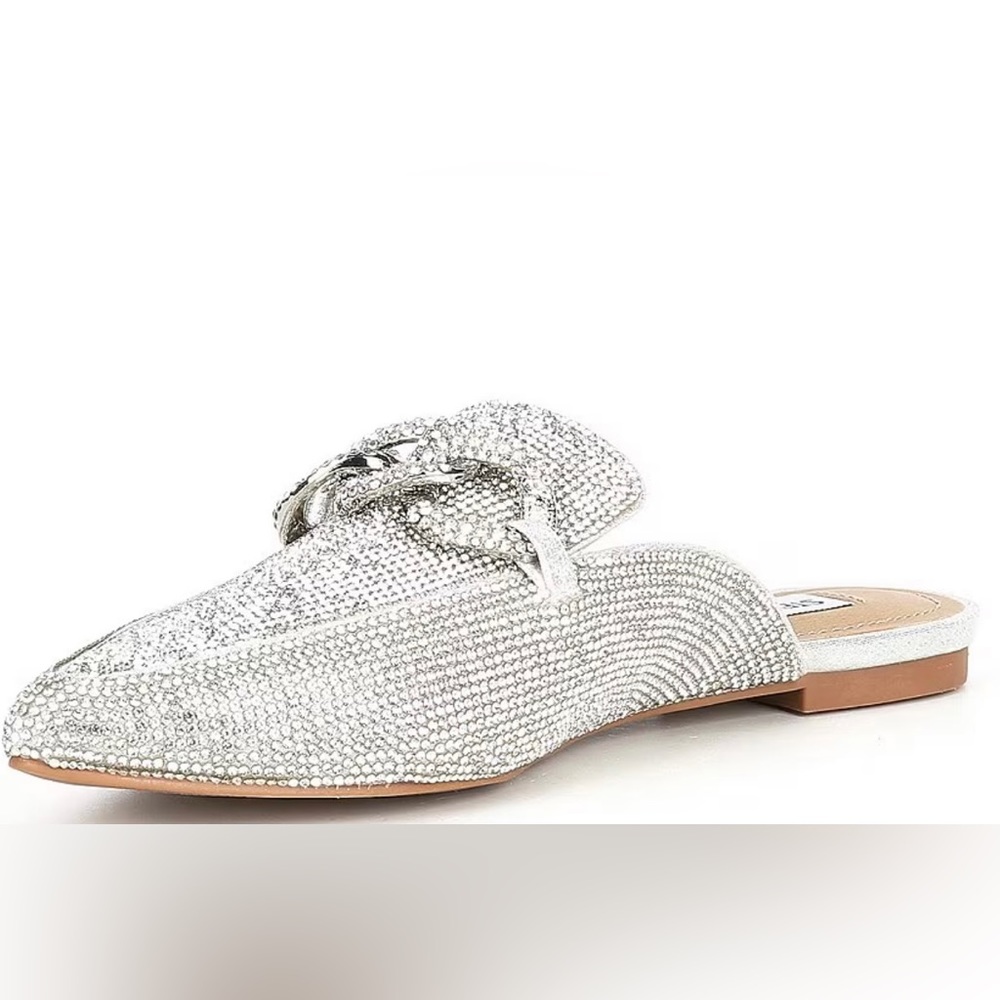 STEVE MADDEN Rhinestone FINN Mule Shoe NIB 9.5 - Picture 6 of 9